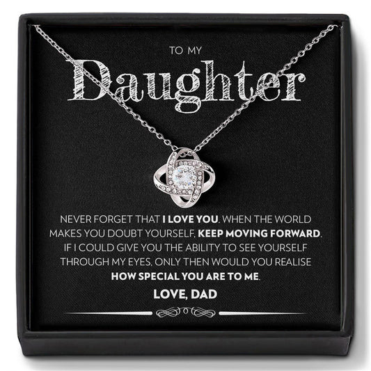 To My Daughter - Strong Confident Neckless