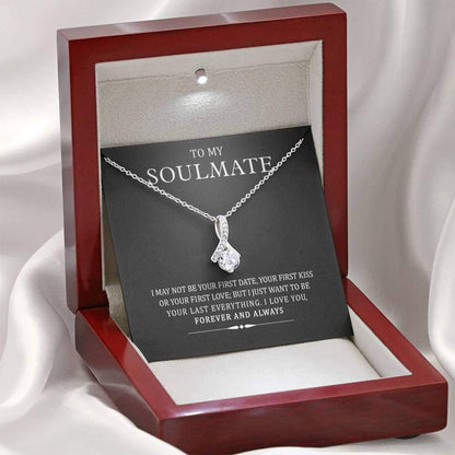 To My Soulmate Herringbone Necklace