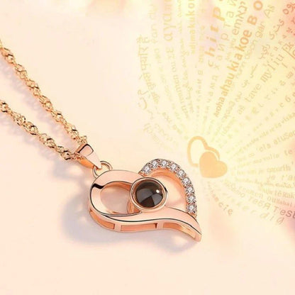 100 Languages "I Love You" Necklace