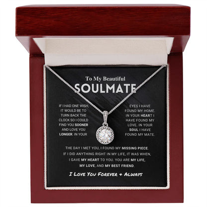 MyAura Soulmate - Missing Piece - Eternal Hope Necklace