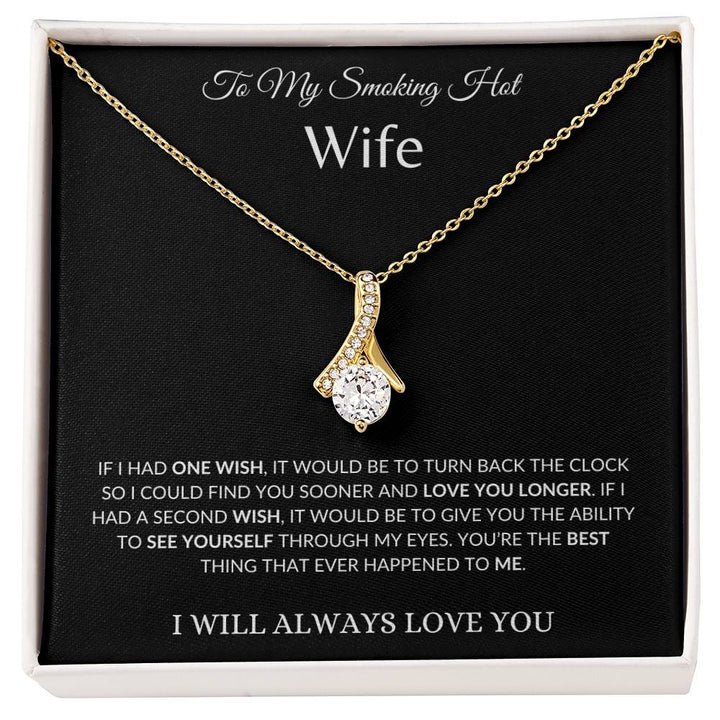 MyAura Herringbone Neckless- To My Smoking Hot Wife