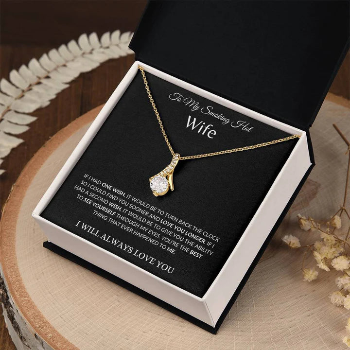 MyAura Herringbone Neckless- To My Smoking Hot Wife