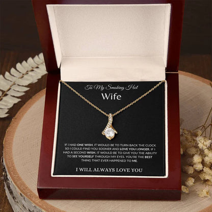 MyAura Herringbone Neckless- To My Smoking Hot Wife