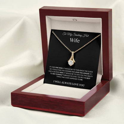 MyAura Herringbone Neckless- To My Smoking Hot Wife