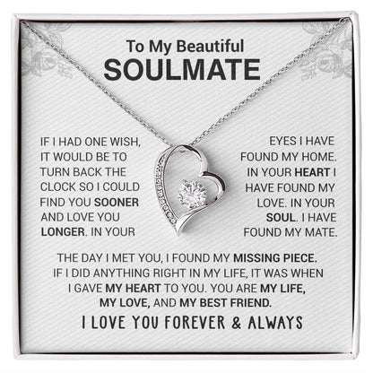 MyAura Love you Forever Neckless- To My Soulmate